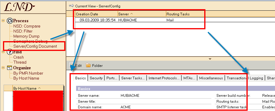 Image:Easy way to recover Server Document or Config document, or understand who changed particular field. 