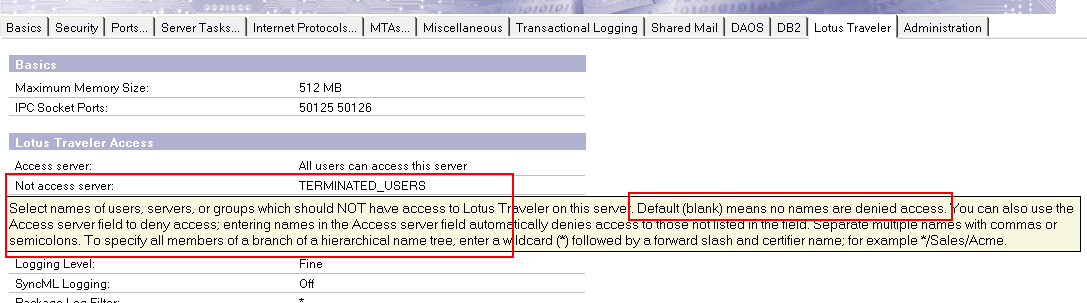 Image:Lotus Traveler security (Server Document)